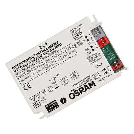 LEDVANCE LED-Trafo 35W 1050mA 50V DALI Optotronic OTI DALI 35/220-240/1A0 NFC V