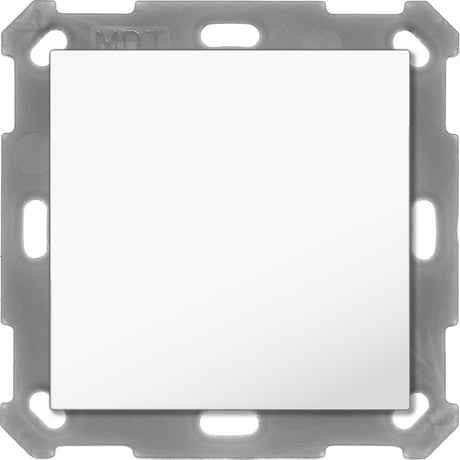 MDT Taster Light 55 1-fach Basic, rw, gl, Neu. BE-TAL55B1.01