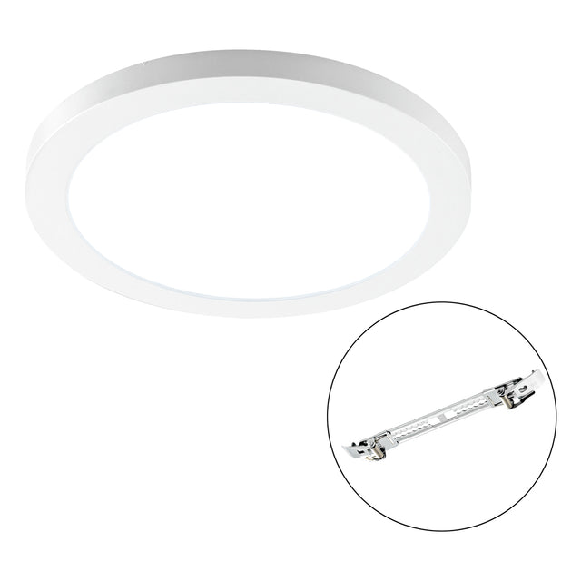 EVN LED-Deckenanbauleuchte 18W 1631lm ws LPRV220125 3000-6000K Konv