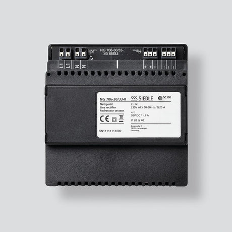Lade-Netzteil Video 30V                           DC syst.unabh REG IP20