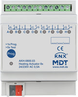 MDT Heizungsaktor 8-fach 4TE,REG,24-230VAC AKH-0800.03
