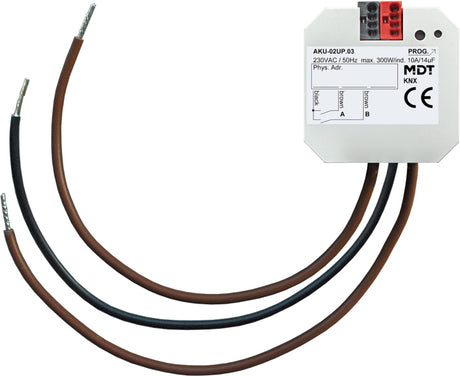 MDT Universalaktor 2-fach UP,10A,230VAC AKU-02UP.03