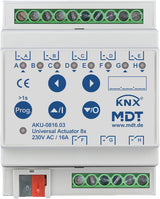 MDT Universalaktor 8-fach 4TE,REG,230VAC,16A AKU-0816.03