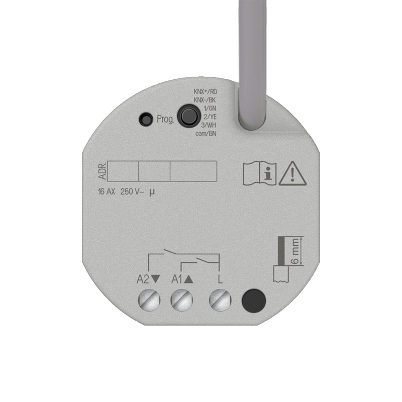 JUNG Schaltaktor KNX C-Last UP TE 2f 16A 23002 1S U 3000W 21-32V
