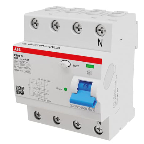 FI-Schutzschalter B 4p                            400V 63A 0,3A 4TE REG