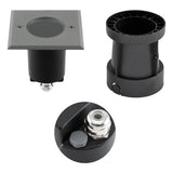 EVN LED-Bodeneinbauleuchte 35W 230V IP67 679435EVA GU10 anth