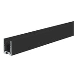 EVN Anbauprofil sw Alu 2000x18,5x24mm APHB200