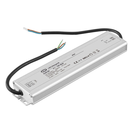 EVN LED-Trafo 0,1-150W 48V IP67 stat K48150 Metallgeh 270x61x25mm