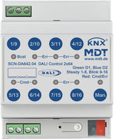 MDT DALI Control 2x64 Gateway 4TE REG SCN-DA642.04
