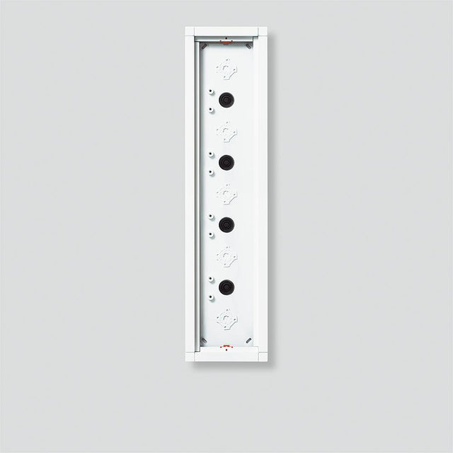 SIEDLE Gehäuse 5f AP gr Alu GA 612-5/1-0 DG 132x532x36,5mm