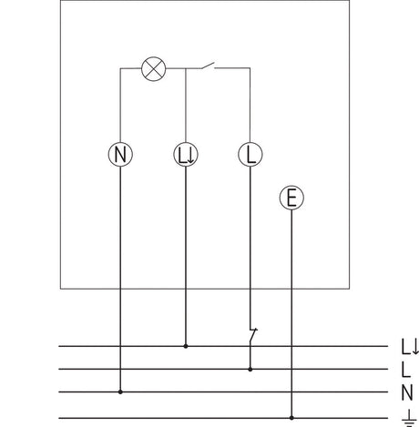 LED-Anbaustrahler 17W                             theLeda 4000K 1800lm ws