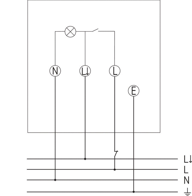LED-Anbaustrahler 17W                             theLeda 4000K 1800lm sw