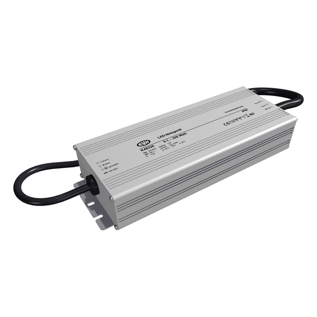 EVN LED-Trafo 0,1-320W 48V IP67 stat K48320 Metallgeh 253x90x45mm