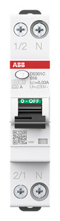 FI/LS-Schutzschalter B16                          DS301C 1p+N 0,03A A 6kA