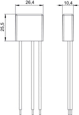 Fernschaltdimmer                                  0-150W ohmsch UP