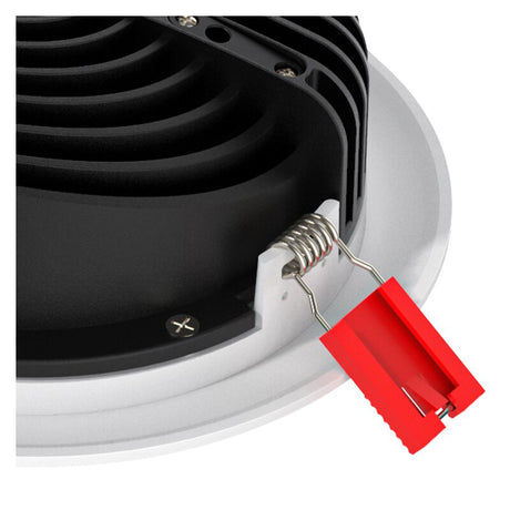 LED-Einbaustrahler 10W                            CIRCLE 3000-5700K 1095lm