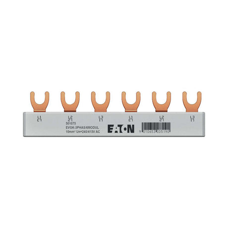Phasenschiene 3ph                                 105mm 10qmm 63A Gabel