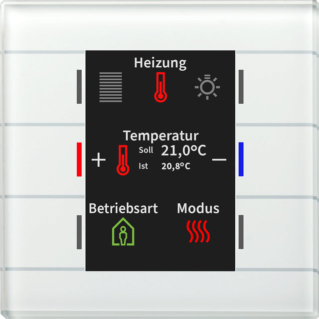 MDT Tastsensor KNX ws inkl.Ankoppl BE-GT2TW.02