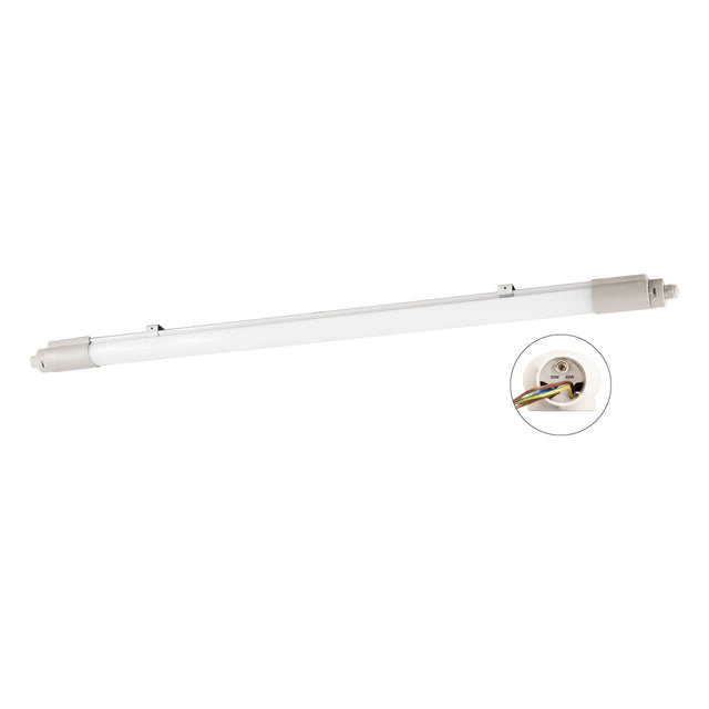 EVN LED-Feuchtraumleuchte 20-40W 4000K FR65124040 4800lm ws Konv