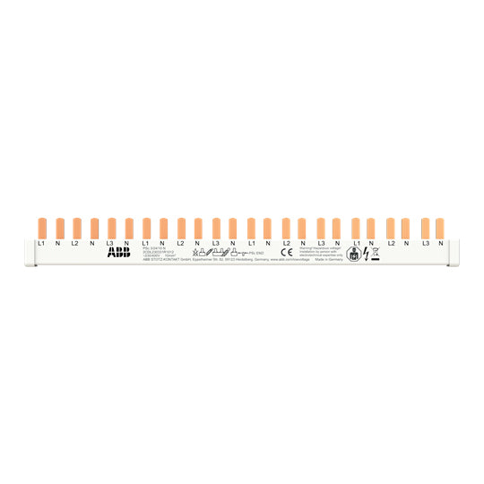 Phasenschiene 3+N                                 218mm 10qmm 63A Stift