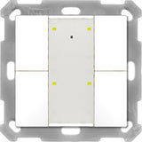 MDT Tastsensor KNX UP rws glz 4f BE-TA55P4.G2