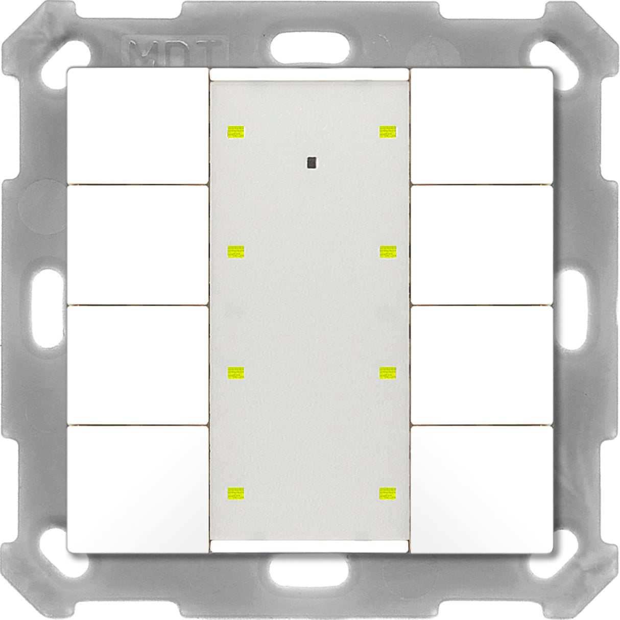 MDT KNX Taster 8-fach Plus 55 rws mt BE-TA55P8.02
