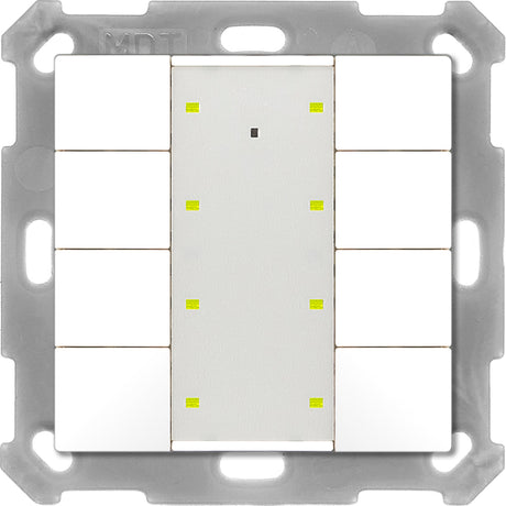 MDT Tastsensor KNX UP rws glz 8f 8pkt BE-TA55P8.G2