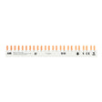 Phasenschiene 1ph 17,6mm                          23mm 10qmm 63A Stift