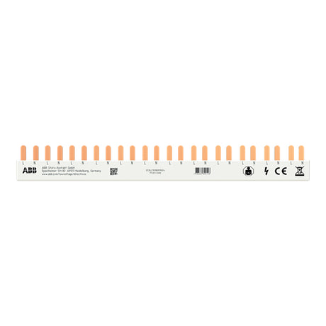 Phasenschiene 1ph 17,6mm                          23mm 10qmm 63A Stift