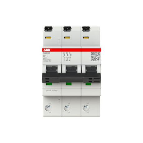 Leitungsschutzschalter AC                         B 10A 3p 400V 3TE