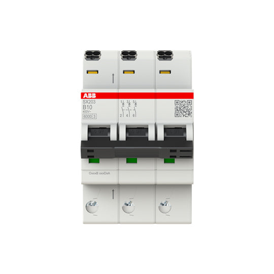 Leitungsschutzschalter AC                         B 10A 3p 400V 3TE