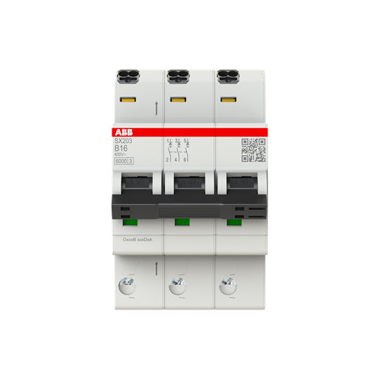 Leitungsschutzschalter AC                         B 16A 3p 400V 3TE