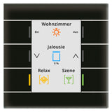 MDT Tastsensor KNX UP sw glz 6f 6pkt BE-GT20S.02S