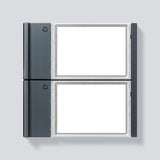Ruftastenmodul Bus 2RT                            anthgr 99x99x26mm