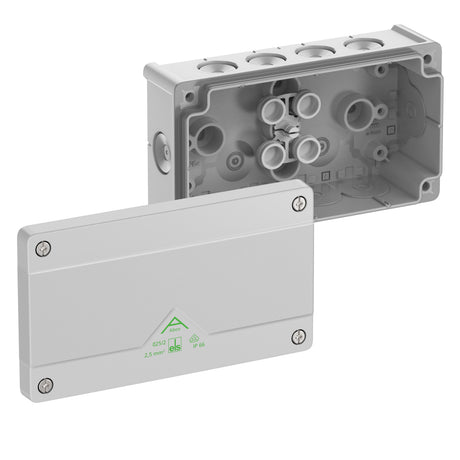 Abzweigkasten 87x152mm                            Kst gr IP66 IK07 hfr