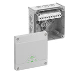 Abzweigkasten 127x127mm                           Kst gr IP66 IK07 hfr