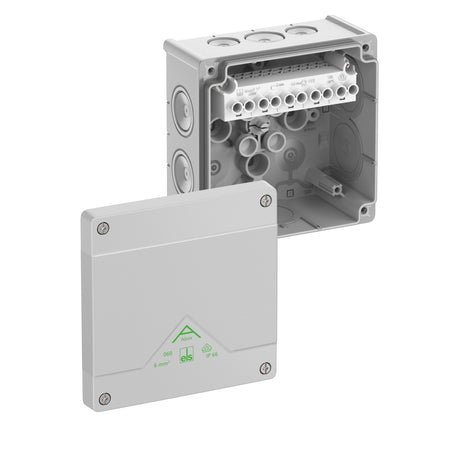 Abzweigkasten 127x127mm                           Kst gr IP66 IK07 hfr