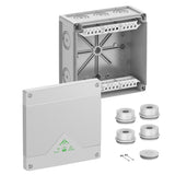 Abzweigkasten 182x182mm                           Kst gr IP55 IK07 hfr