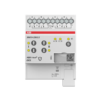 Jalousieaktor KNX                                 REG 4f 4Eing 6A