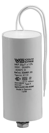 HOUBEN Kondensator 35uF 250V  45x94,5mm 528554 Parallel.f.LL