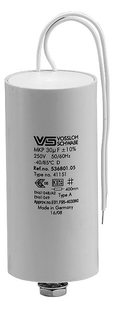 HOUBEN Kondensator 35uF 250V  45x94,5mm 528554 Parallel.f.LL