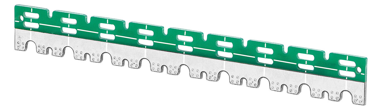 METZ CONNECT Querverbinder 10p gn steckb 110728 2A m.Berühr.schutz