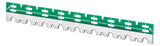 METZ CONNECT Querverbinder 10p gn steckb 110728 2A m.Berühr.schutz