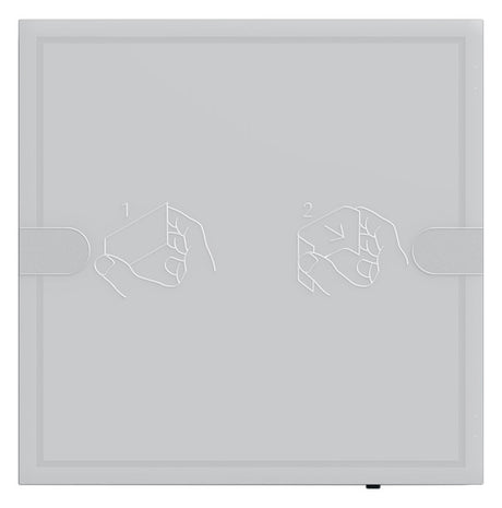 GIRA Tastsensor KNX UP anth 1f 1pkt LED 5001028 inkl.Ankoppl