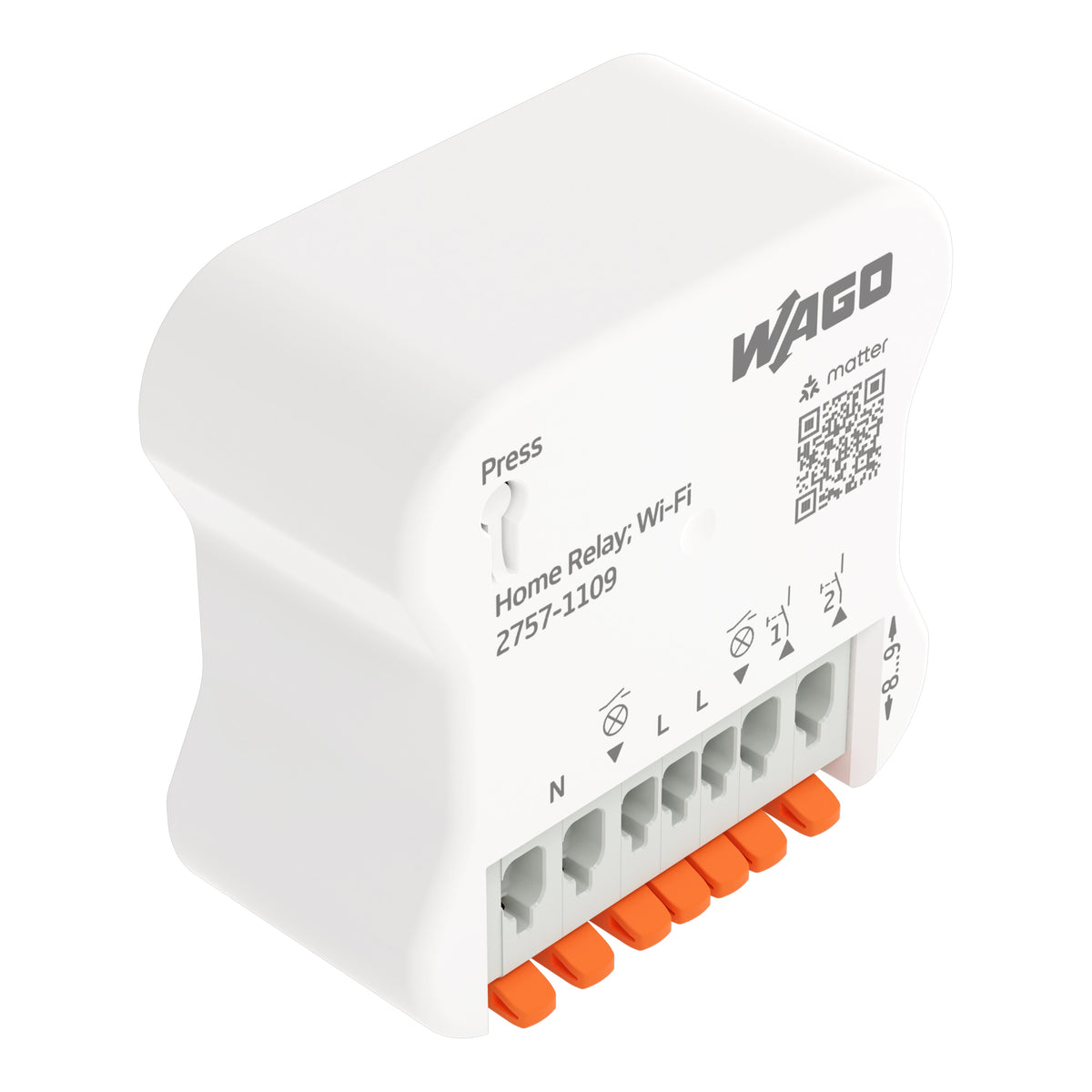WAGO Schaltaktor Funkb UP TE 2f 6A 30W 2757-1109 200-240V