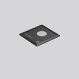 RZB Abdeckung anth sym Glas 255x240x13mm Lightstream 981934.0031