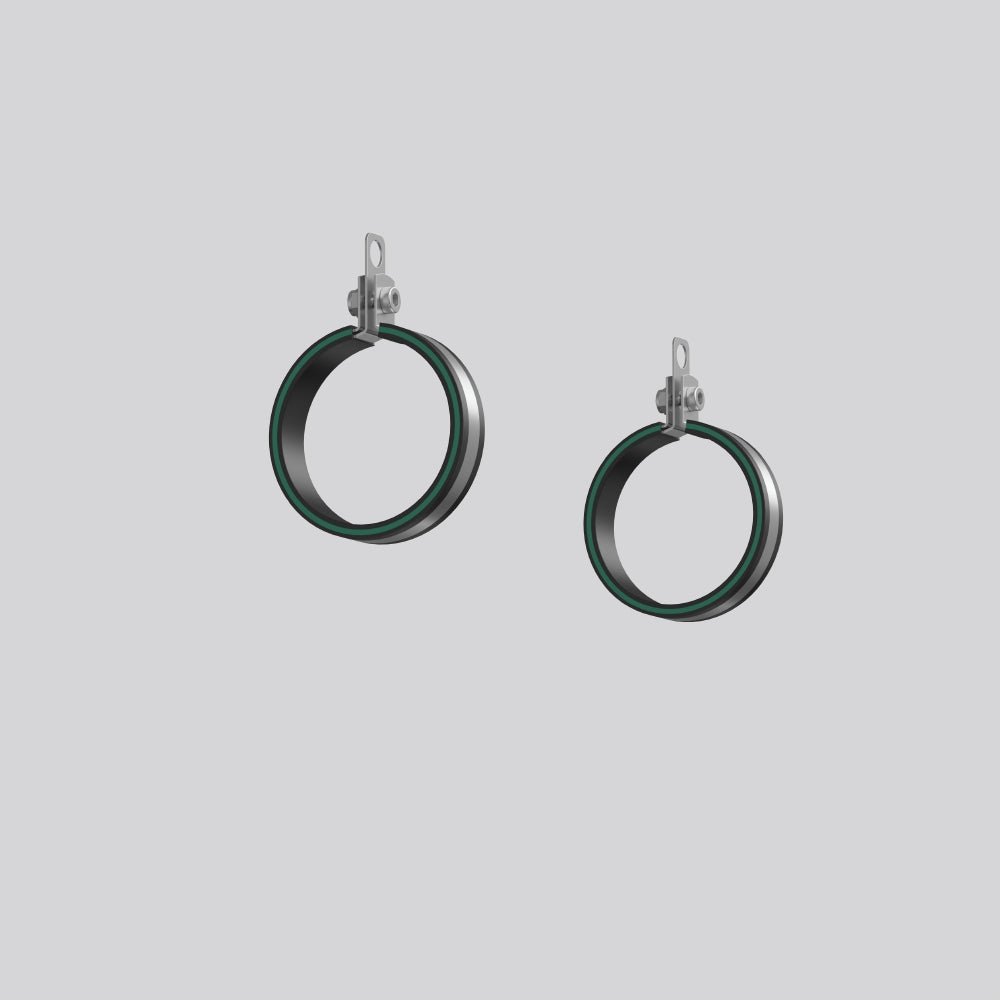 RZB Befestigungsset gr ST L81mm B18mm Planox Tube 982118.000 H116mm