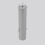 RZB Erdeinbausockel alu 153mm H596mm 982156.000