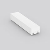 RZB Baldachin ws Alu 185x42x30mm LINEDO Single 982575.012