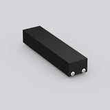 RZB Baldachin sw Alu 185x42x30mm LINEDO Single 982575.013